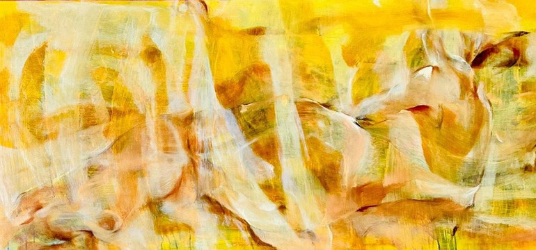 Một trong nhiều tác phẩm của họa sĩ Bùi Thanh Thủy.