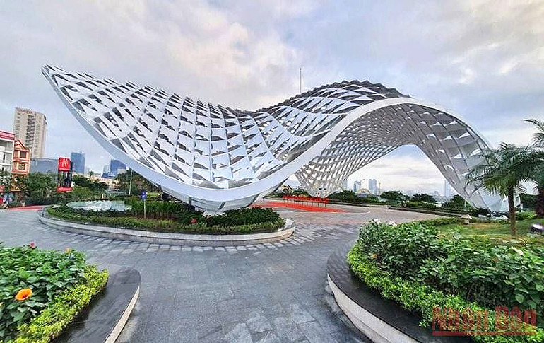 Công viên APEC có thể phục vụ nhiều loại sự kiện khác nhau. (Ảnh: ANH ĐÀO)