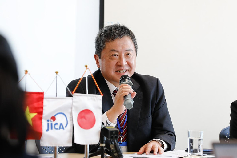 Trưởng đại diện JICA tại Việt Nam Shimizu Akira.