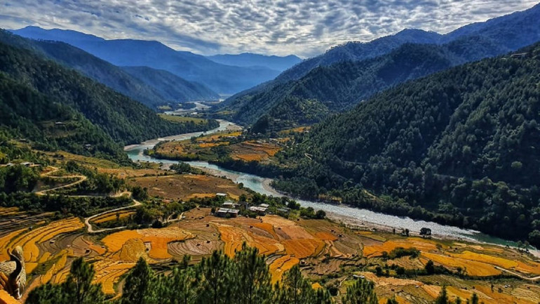 Bhutan tự hào có cảnh quan tuyệt đẹp. (Ảnh: CNN)