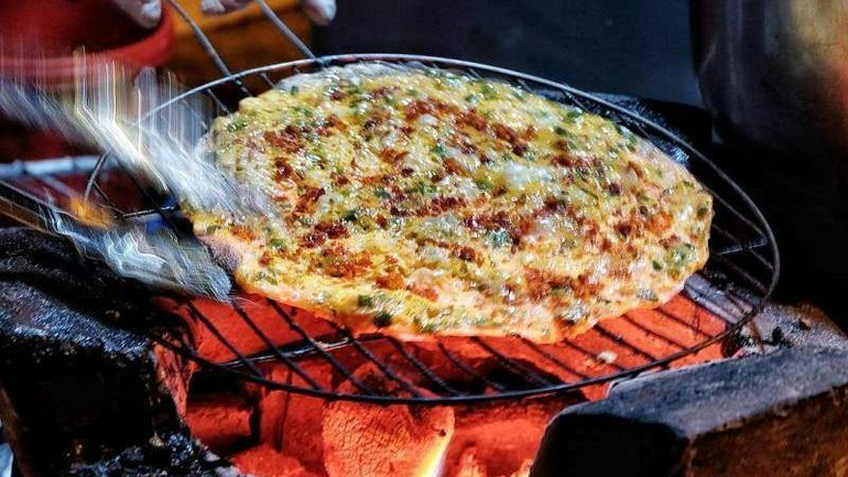 Bánh tráng nướng Đà Lạt.