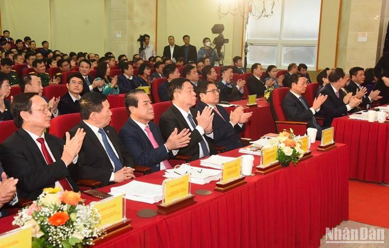 Thủ tướng Phạm Minh Chính và các đại biểu tham dự Hội nghị