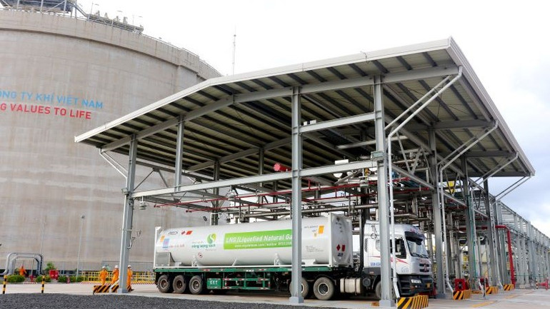 Trạm nạp LNG đã đi vào hoạt động, đảm bảo tiêu chuẩn – chất lượng – an toàn.