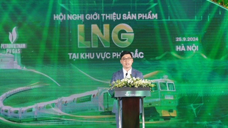 Đại diện Lãnh đạo PV GAS phát biểu khai mạc.