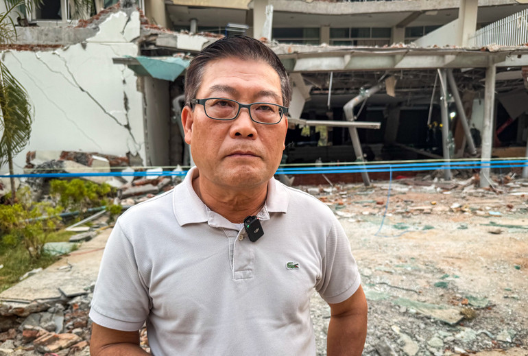 Đại sứ Lý Quốc Tuấn trả lời phỏng vấn Báo Nhân Dân.