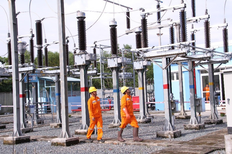 Vận hành trạm 110kV tại Phú Quốc cấp điện cho đảo ngọc.