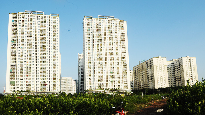 Dự án khu nhà ở xã hội ECOHOME 3. Ảnh: NGUYỆT ANH Dự án khu nhà ở xã hội ECOHOME 3. Ảnh: NGUYỆT ANH