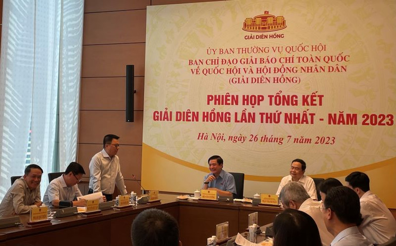 Các đại biểu khẳng định, Giải Diên Hồng tạo sức lan tỏa mạnh mẽ, ấn tượng nhiều mặt, thu hút sự quan tâm của cả hệ thống chính trị.