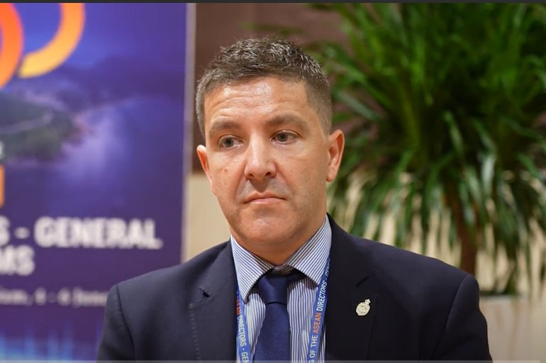 Ông Micheal Cymbalista, Tham tán của Cơ quan Hải quan và Bảo vệ biên giới Australia tại Khu vực Mê Kông.