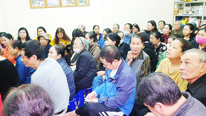 Một buổi sinh hoạt hội người cao tuổi tại địa bàn dân cư. Ảnh: SONG ANH Một buổi sinh hoạt hội người cao tuổi tại địa bàn dân cư. Ảnh: SONG ANH