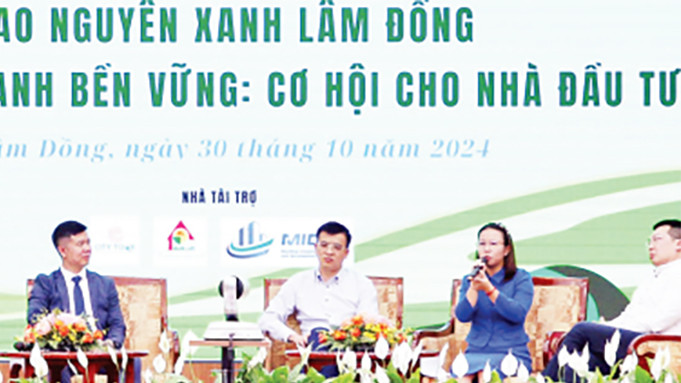 Lâm Đồng tổ chức diễn đàn nhằm kêu gọi đầu tư vào địa phương.