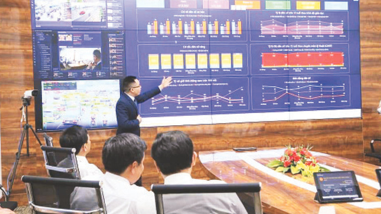 Thành phố Cần Thơ ra mắt Trung tâm điều hành đô thị thông minh.