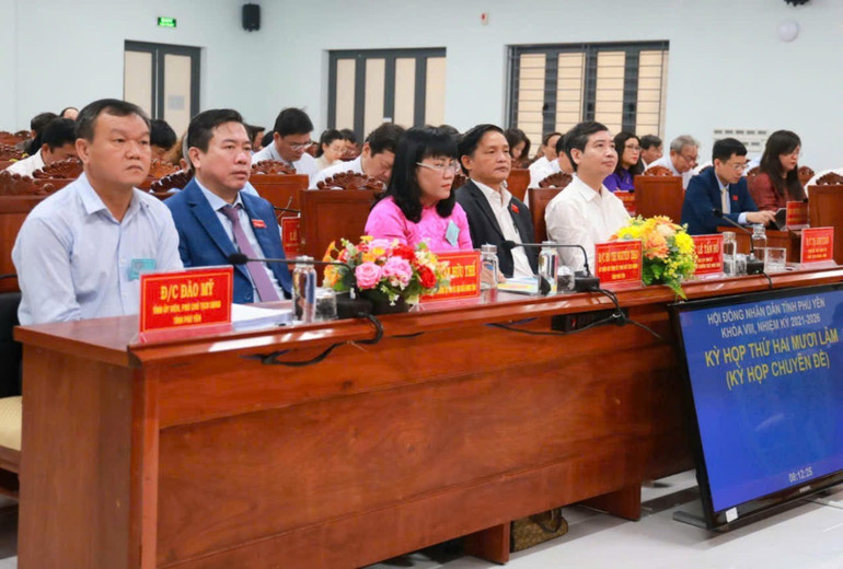 Các đại biểu tham dự Kỳ họp HĐND tỉnh Phú Yên lần thứ 25. Các đại biểu tham dự Kỳ họp HĐND tỉnh Phú Yên lần thứ 25.