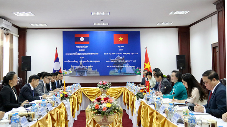 Quang cảnh Hội đàm. Ảnh: Trịnh Dũng