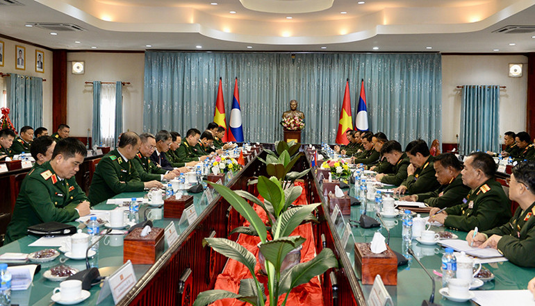 Quang cảnh Hội đàm. (Ảnh: TRỊNH DŨNG)