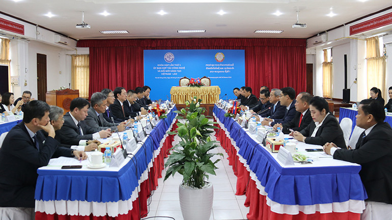 Khóa họp lần thứ 1 Ủy ban hợp tác công nghệ và đổi mới sáng tạo Việt Nam-Lào.