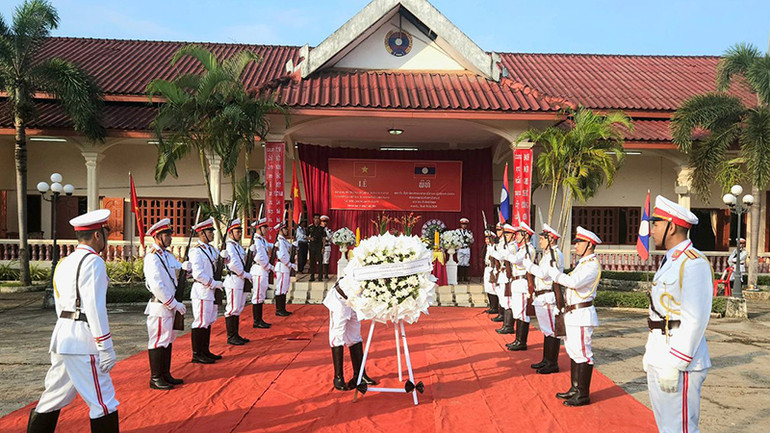 Quang cảnh buổi lễ. Ảnh: Trịnh Dũng