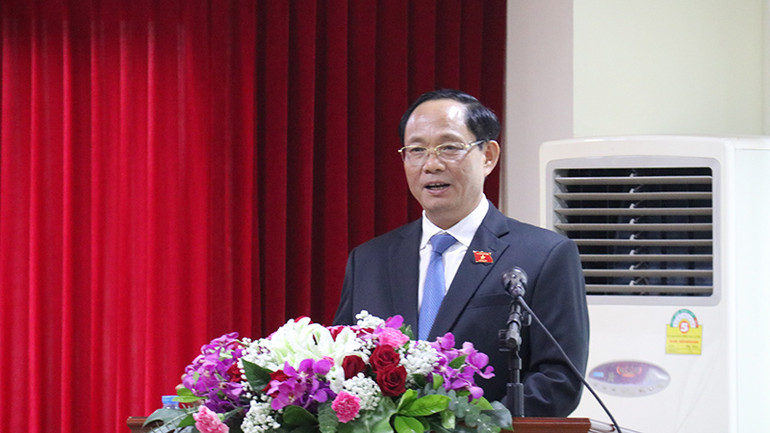 Phó Chủ tịch Quốc hội Trần Quang Phương phát biểu ý kiến tại cuộc gặp. (Ảnh: Hải Tiến) Phó Chủ tịch Quốc hội Trần Quang Phương phát biểu ý kiến tại cuộc gặp. (Ảnh: Hải Tiến)