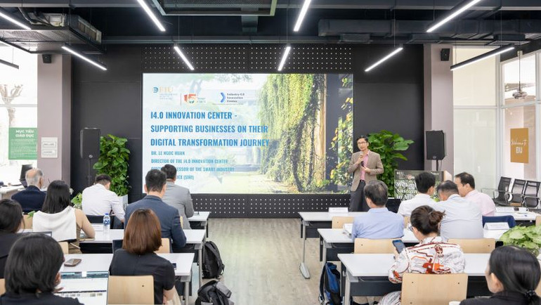 Toàn cảnh buổi hội thảo.