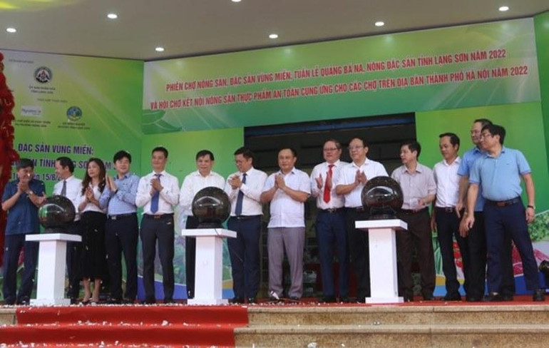 Khai mạc Tuần lễ quảng bá na, nông đặc sản tỉnh Lạng Sơn năm 2022 ngày 10/8.