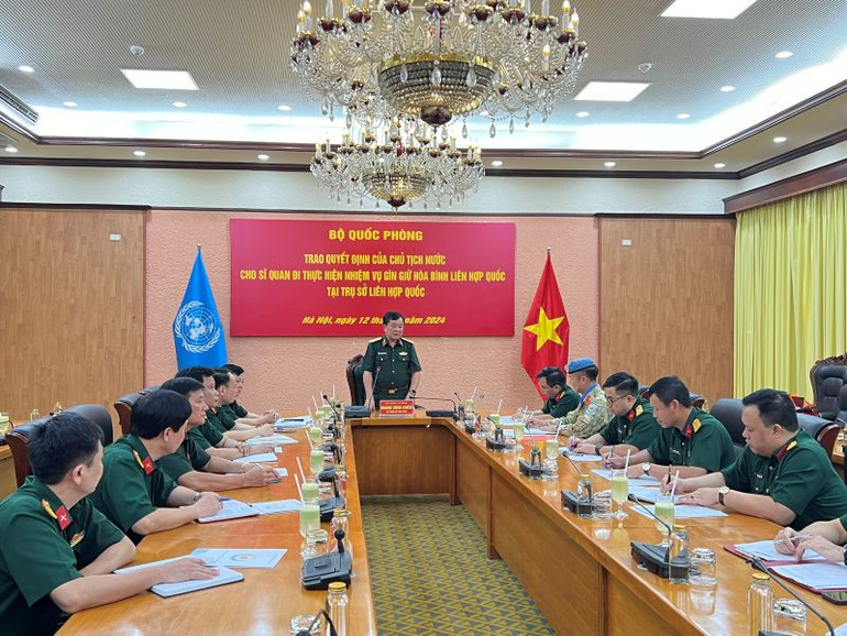 Quang cảnh buổi lễ.