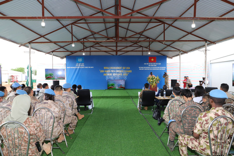 Quang cảnh buổi tổ chức sự kiện.