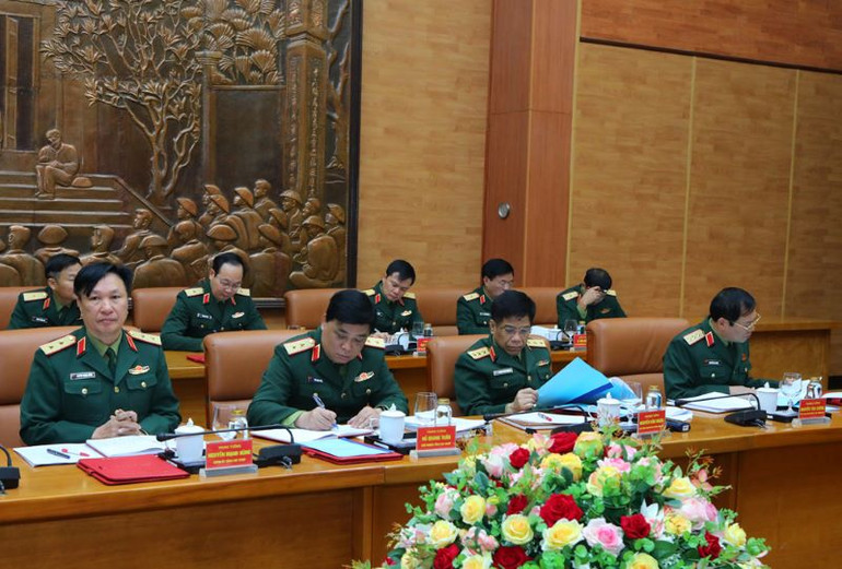 Các đại biểu dự hội nghị.