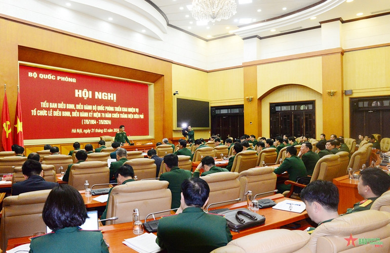 Quang cảnh hội nghị. (Ảnh: Báo Quân đội nhân dân).