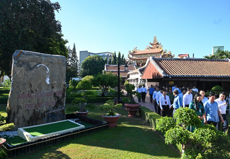 Khu di tích trường Dục Thanh tại thành phố Phan Thiết.