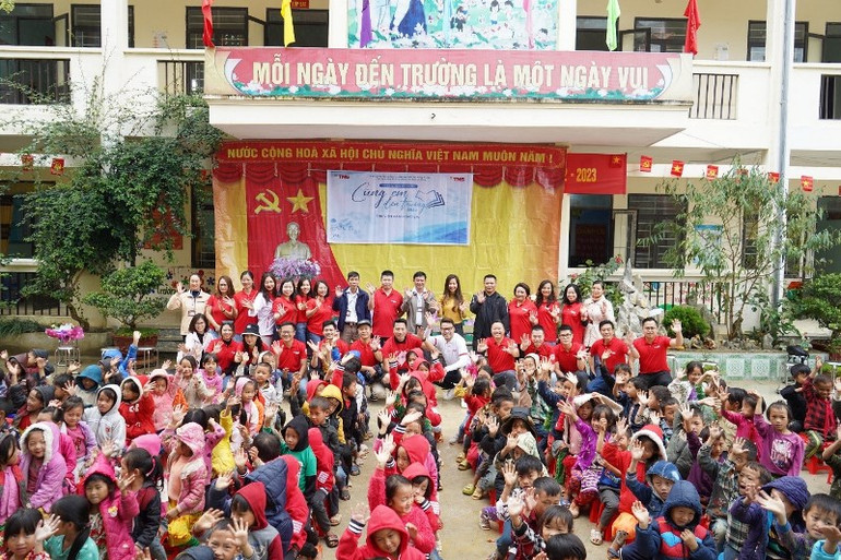 Một hoạt động CSR hướng đến trẻ em vùng cao do các “Đại sứ văn hóa” đề xuất và thực hiện.