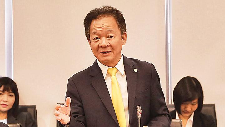 Ông Đỗ Quang Hiển, Chủ tịch Ủy ban Chiến lược Tập đoàn T&amp;T Group phát biểu tại sự kiện.