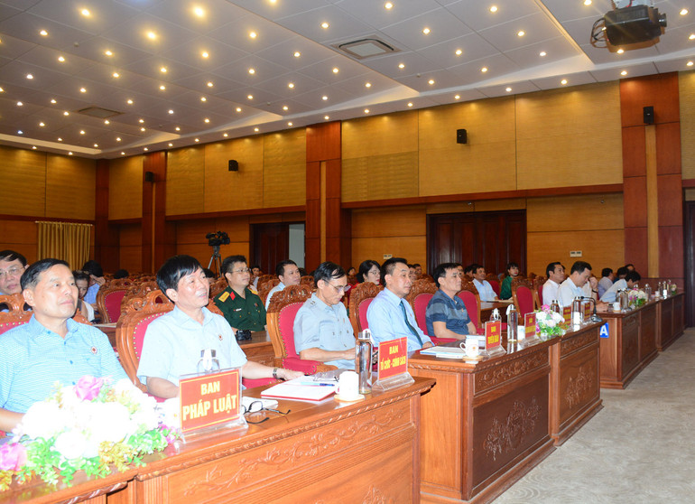 Các đại biểu dự hội nghị.