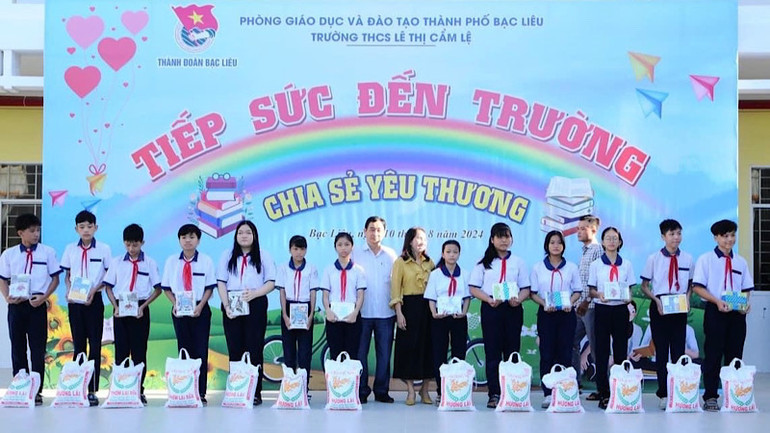 Nhiều trường học ở Bạc Liêu có nhiều việc làm cụ thể, thiết thực, ý nghĩa.