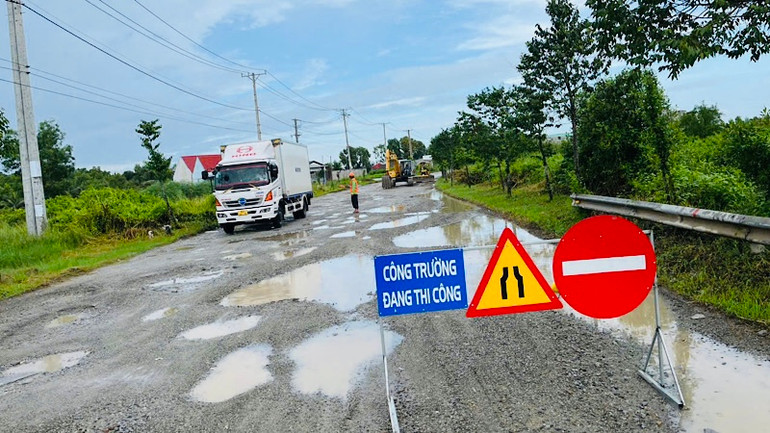 Con đường “đau khổ” ở Bạc Liêu đã được khởi công nâng cấp ảnh 1