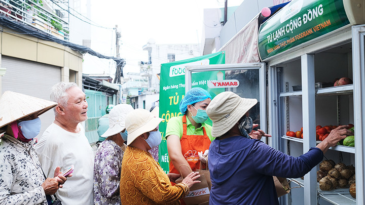 Các dự án do Food Bank Việt Nam triển khai luôn hướng đến tinh thần sẻ chia trong cộng đồng.