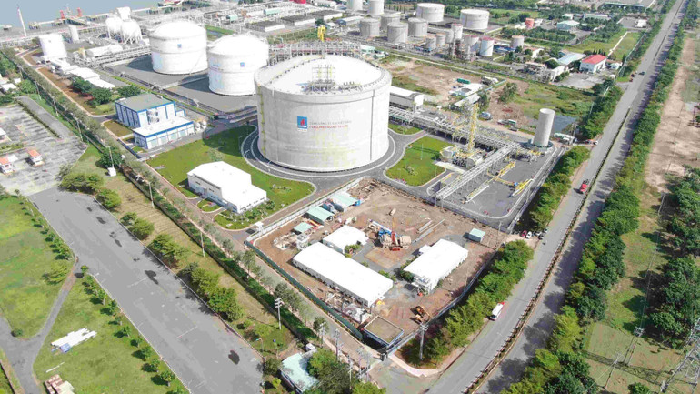 Kho cảng LNG Thị Vải được xây dựng tại tỉnh Bà Rịa – Vũng Tàu