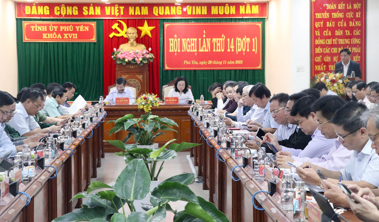 Hội nghị lần thứ 14 Tỉnh ủy Phú Yên bàn các nội dung quan trọng về định hướng phát triển kinh tế-xã hội
