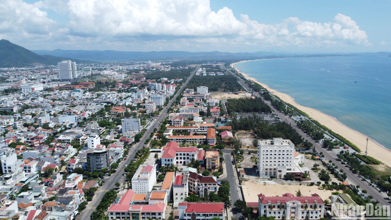 Một góc thành phố biển Tuy Hòa, Phú Yên.