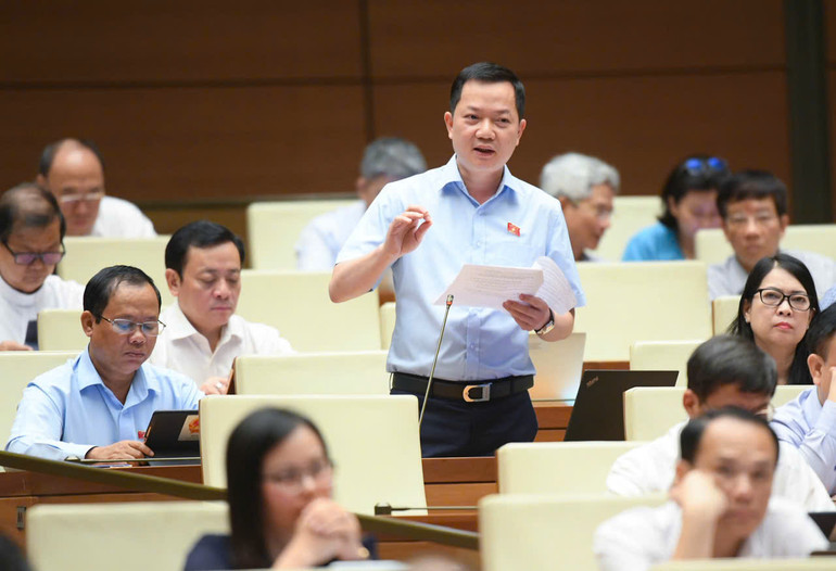 Đại biểu Trịnh Xuân An (đoàn đại biểu Quốc hội tỉnh Đồng Nai). (Ảnh: Quochoi.vn)