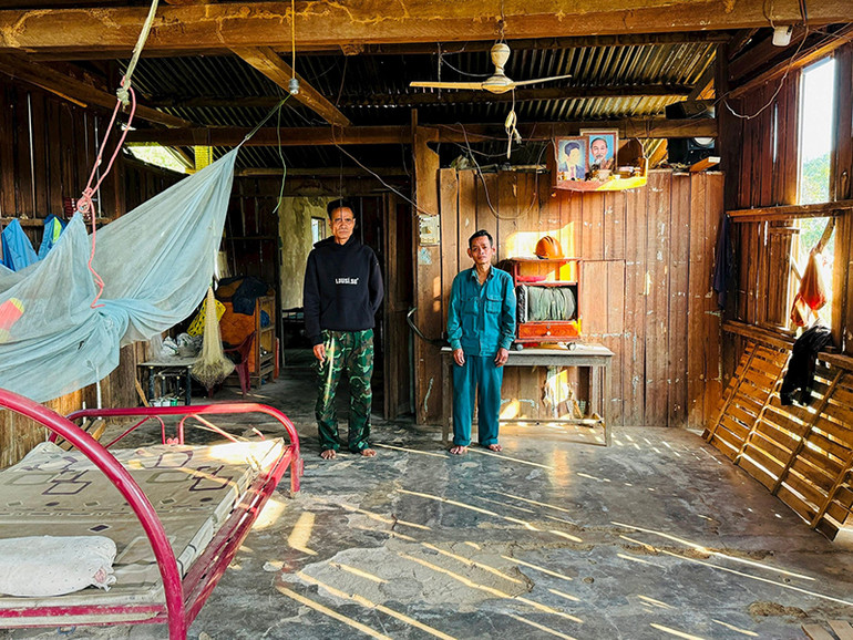 Căn nhà trước đây của gia đình ông Y Hớn Niê. (Ảnh: THANH NGA)