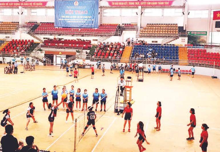 Công đoàn Công ty TNHH Seshin Việt Nam tổ chức Hội thao Công nhân lao động lần thứ II chào mừng thành công Đại hội Công đoàn cơ sở khóa V và hưởng ứng Tháng Công nhân năm 2023.