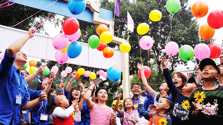 Khát vọng hòa bình. Ảnh: BẮC SƠN