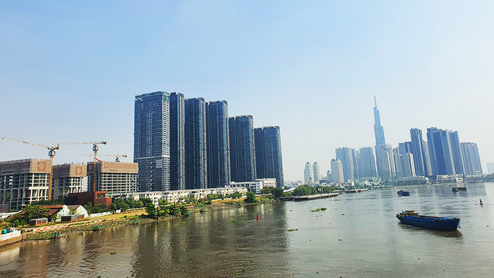 Những đại đô thị dọc theo sông Sài Gòn.