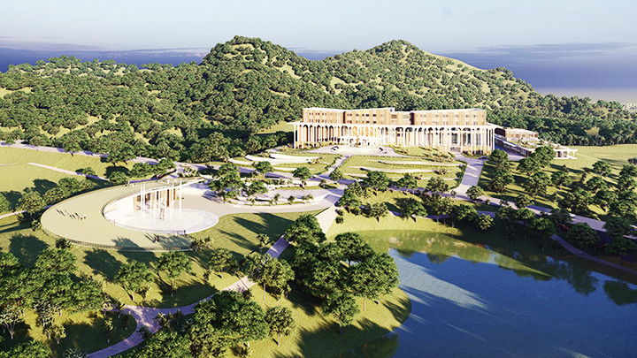 Phối cảnh Học viện T&T Golf Academy.