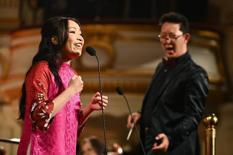 Ca sĩ Mỹ Anh, 1 nhân tố mới của chương trình năm nay. (Ảnh: Ban tổ chức)