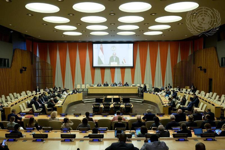 Ảnh: Phái đoàn Việt Nam tại Liên hợp quốc.