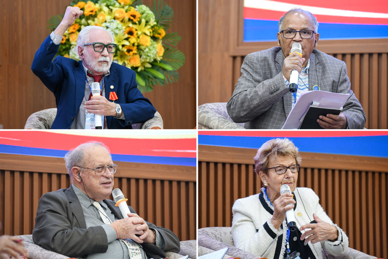 Các nhân chứng lịch sử ôn lại kỷ niệm của những năm tháng khó khăn, gian khổ mà nhân dân Việt Nam cùng bạn bè chiến đấu và chiến thắng; đồng thời, tưởng nhớ những người bạn đã ra đi, chia sẻ bài học để các thế hệ kế tiếp phát huy truyền thống, đẩy mạnh đoàn kết quốc tế vì hòa bình, tiến bộ xã hội và phát triển bền vững.