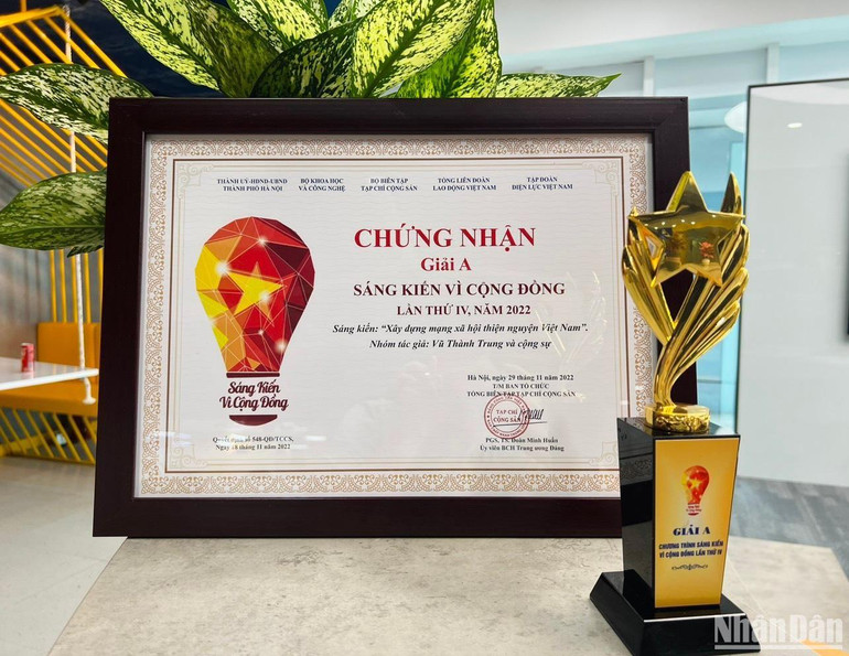 Ngân hàng MB đạt giải A tại Cuộc thi "Sáng kiến vì cộng đồng" lần thứ IV.