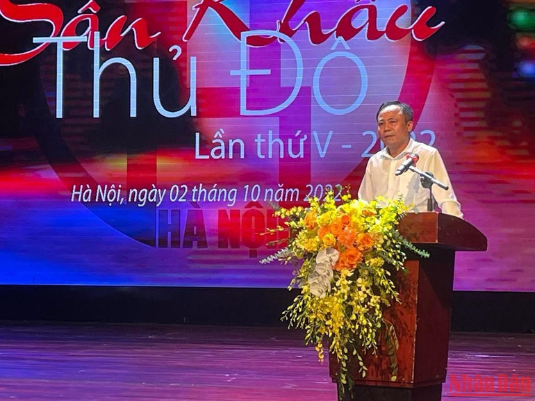 Ông Nguyễn Đăng Chương - Chủ tịch Hội đồng Giám khảo đánh giá tổng kết về chất lượng nghệ thuật của Liên hoan.