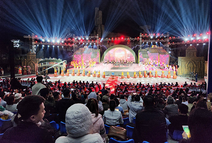 Quang cảnh buổi lễ.